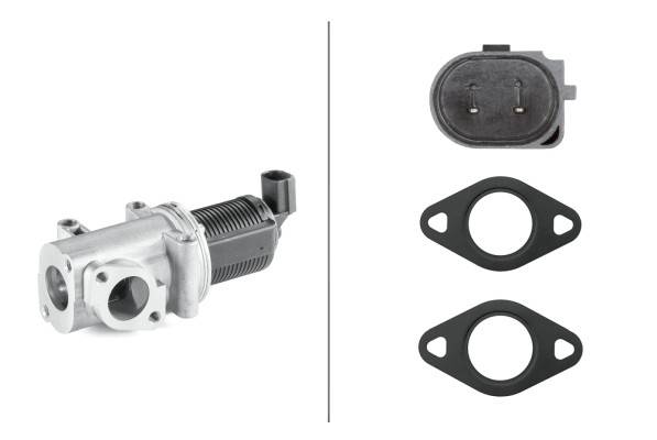 HELLA 6NU 010 171-331 AGR-Ventil - elektronisch - 2-polig - mit Dichtungen
