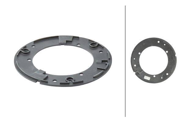 HELLA 9GD 856 562-001 Unterlage, Rundumkennleuchte - flach