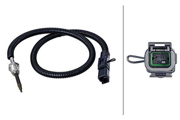 HELLA 6PT 358 181-391 Sensor, Abgastemperatur