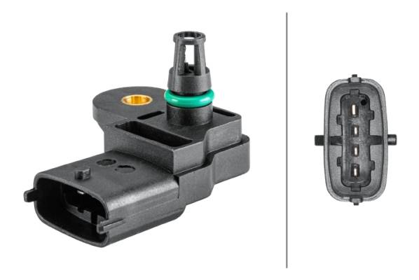HELLA 6PP 358 152-191 Sensor, Ladedruck