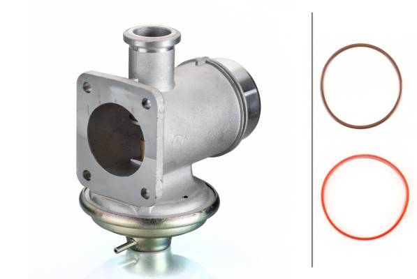 HELLA 6NU 010 171-921 AGR-Ventil - pneumatisch - mit Dichtungen