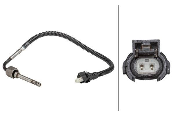 HELLA 6PT 358 181-211 Sensor, Abgastemperatur