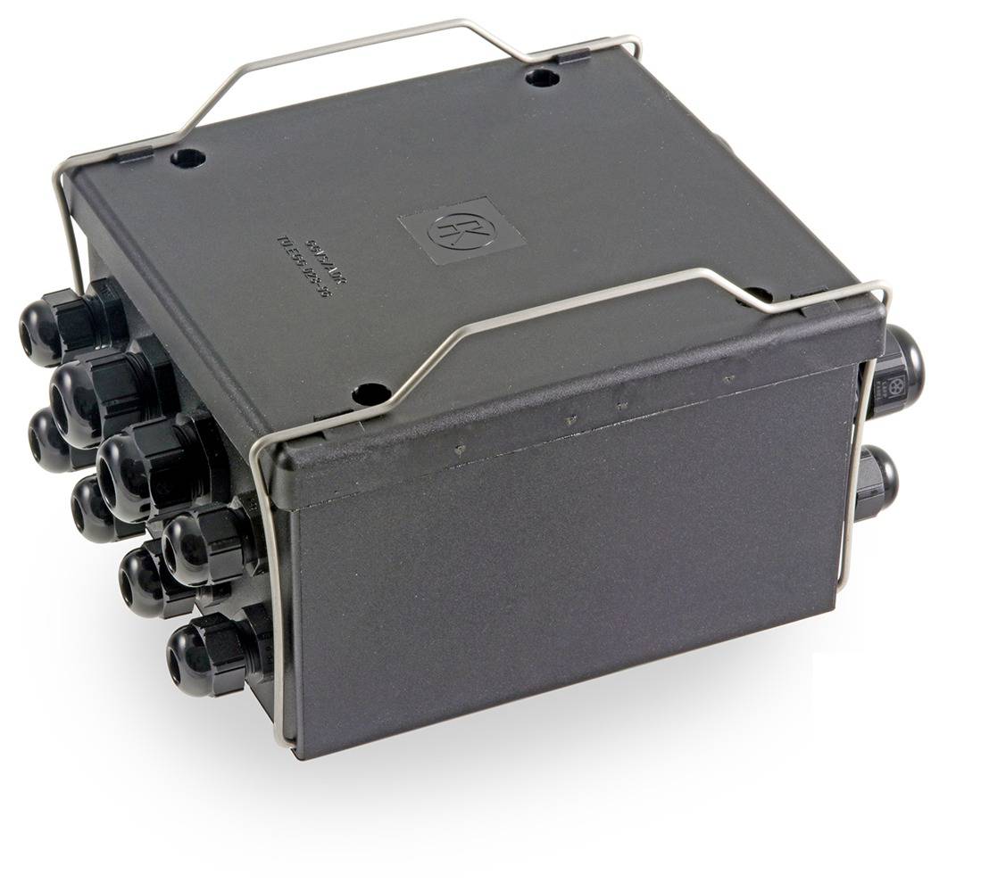 HELLA 8KV 177 785-027 Kabelverbindungsdose - Flachsteckanschluss 6.3mm - 16-polig - Anschlussanzahl: