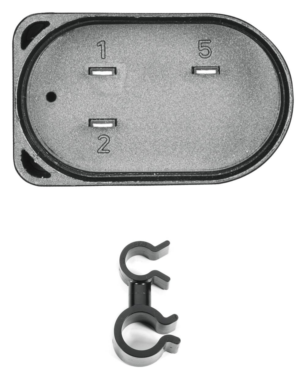 HELLA 8TG 009 428-401 Unterdruckpumpe, Bremsanlage - 12V - 3-polig - elektrisch - mit Halter