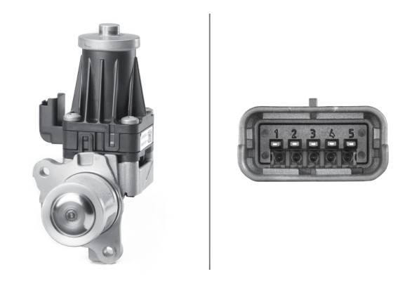 AGR-Modul elektrisch pneumatisch HELLA passend für u.a. CITROËN DS3