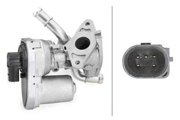 HELLA 6NU 010 171-271 AGR-Ventil - elektrisch - ohne Dichtung