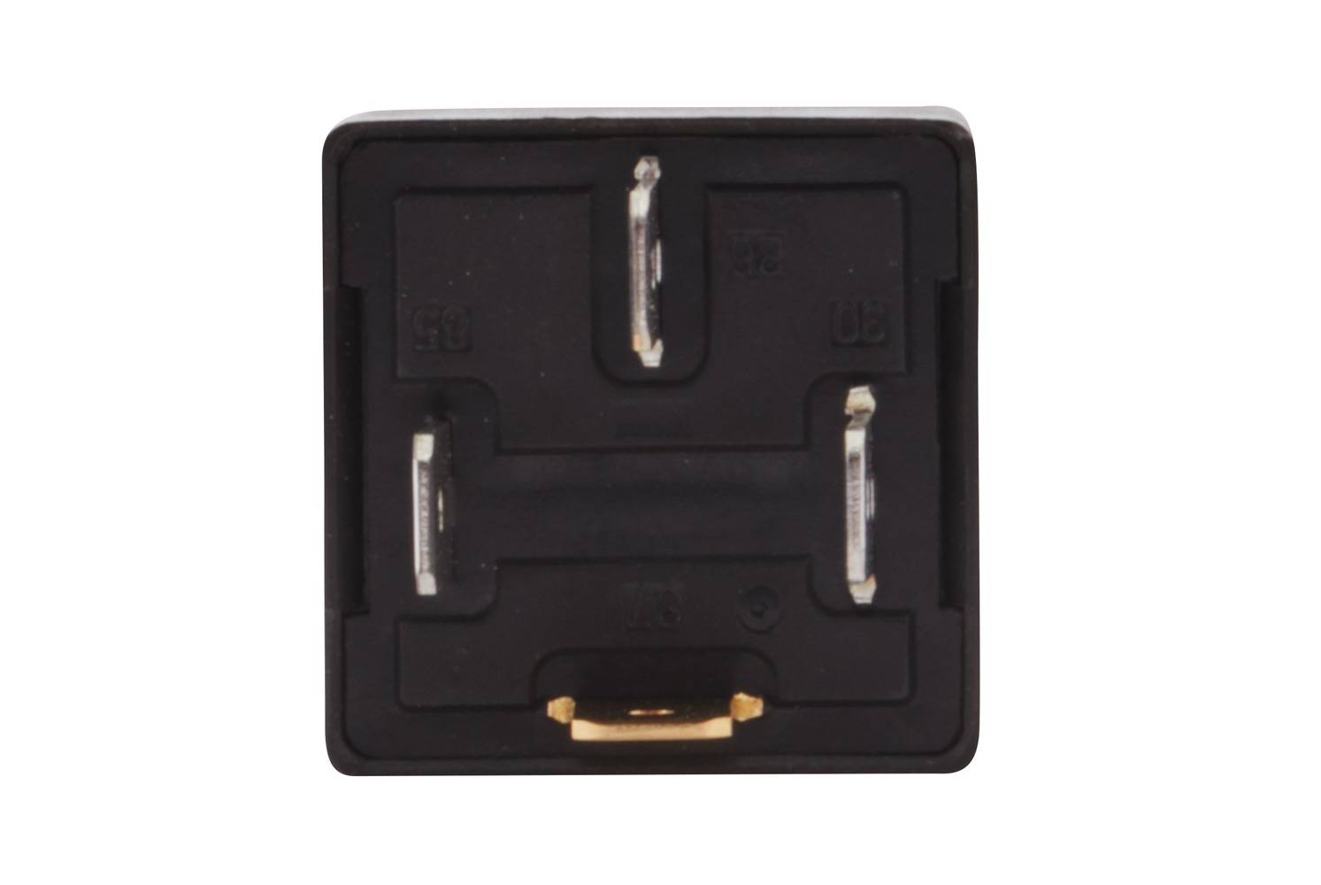 HELLA 4RA 965 400-071 12V Relais 4-polig Schwarz mit Halter, S1 Schaltbild - 1 Stück