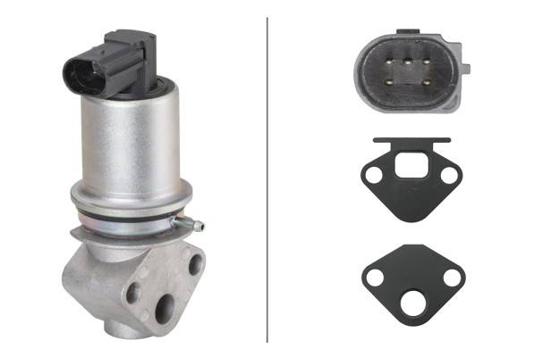 HELLA 6NU 010 171-501 AGR-Ventil - elektrisch - 5-polig - mit Dichtungen