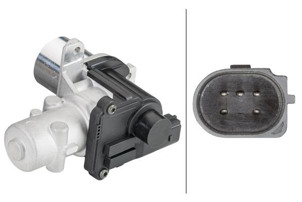 HELLA 6NU 010 171-741 AGR-Ventil - elektronisch - 5-polig - ohne Dichtung
