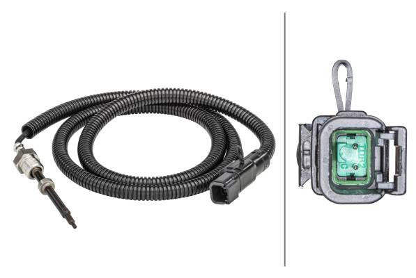 HELLA 6PT 358 181-341 Sensor, Abgastemperatur