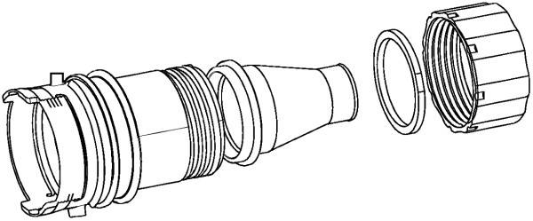 HELLA 9XX 340 884-001 Leitungsverbindersatz - 15-polig - Rundstecker - Set