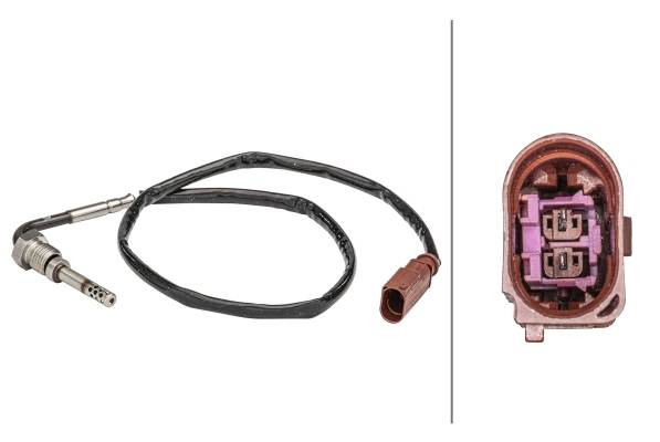 HELLA 6PT 358 181-011 Sensor, Abgastemperatur