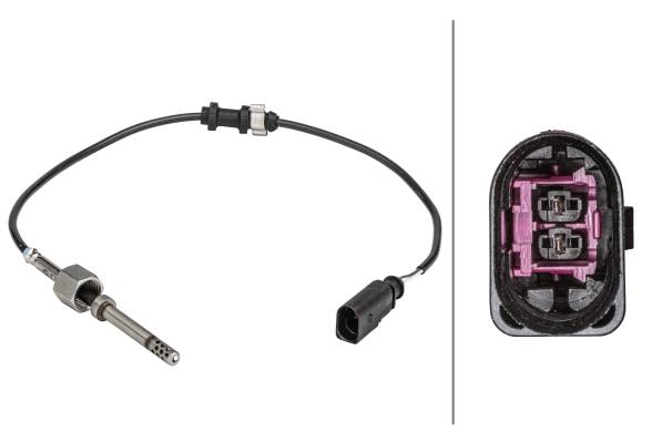 HELLA 6PT 358 181-151 Sensor, Abgastemperatur