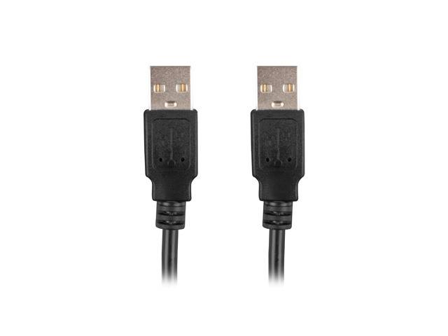 LANBERG USB-A M/M 2.0 Kabel 1,8m schwarz Multimedia-Technik USB-Kabel - USB & Thunderbolt