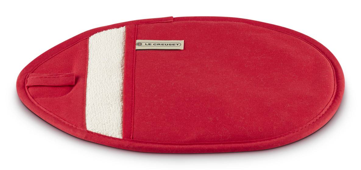 Le Creuset Pot Holder, Topflappen, Rot, Baumwolle, 200 mm, 320 mm, 1 cm