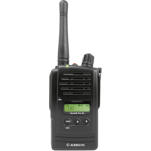 Talkie-walkie PMR Albrecht Tectalk PRO XL 29786 1 pc(s)