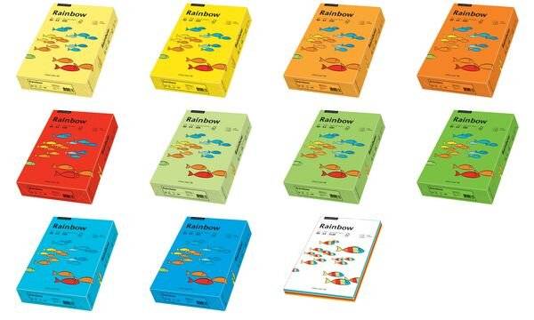 Multifunktionspapier Rainbow A4 80 g/qm intensivblau VE=500 Blatt