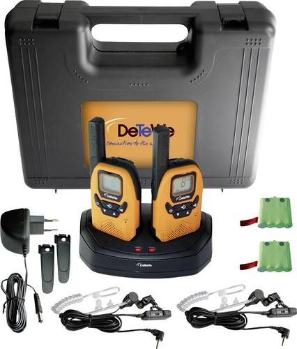 DeTeWe Outdoor 8000 Duo Case 208046 PMR Handfunkgerät 2er Set  - Onlineshop Voelkner