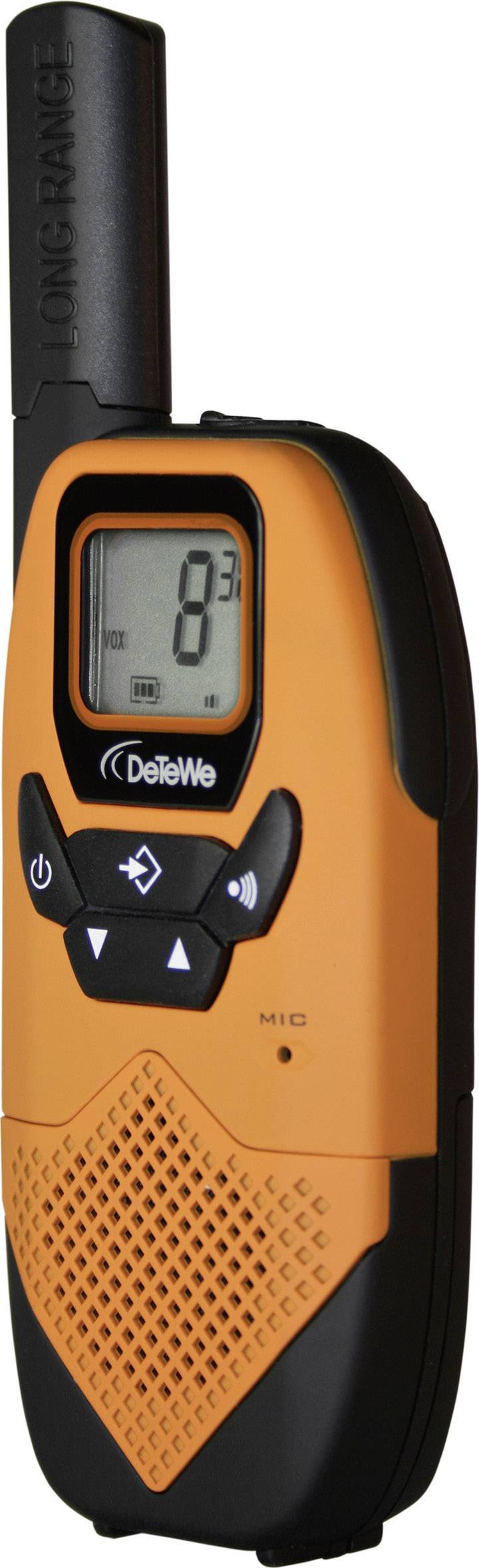 DeTeWe Outdoor 8000 Duo Case 208046 PMR-Handfunkgerät 2er Set