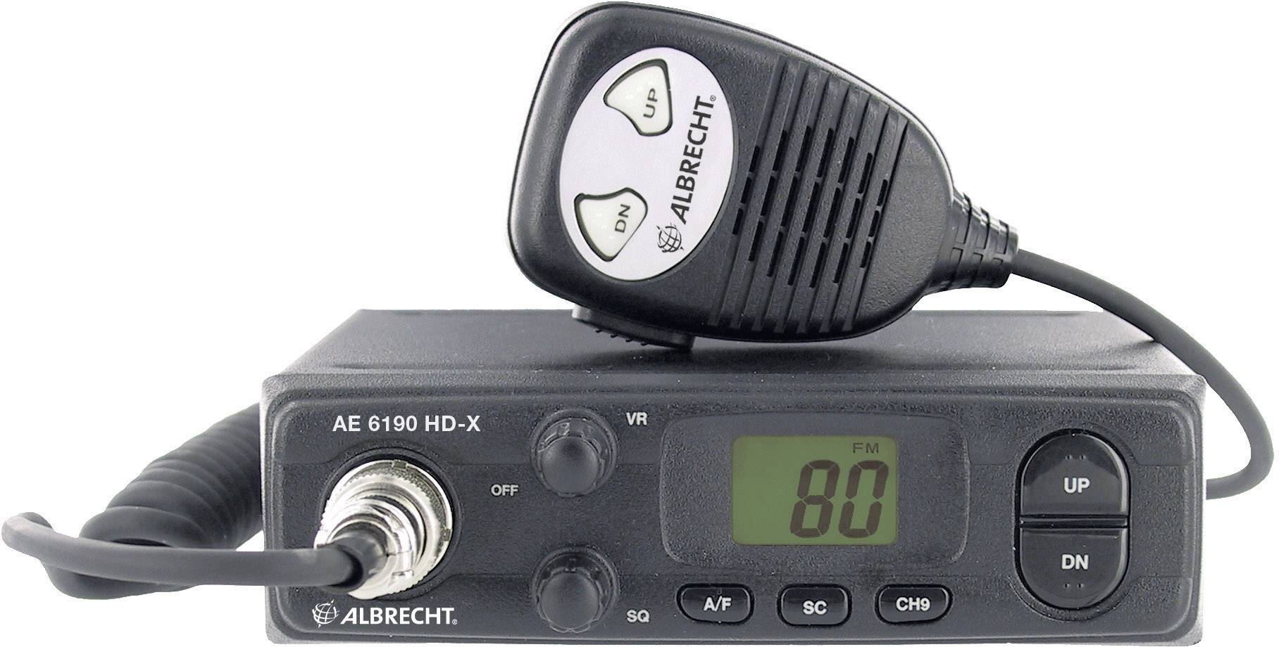 Albrecht AE6190 HD-X CB-Funkgerät