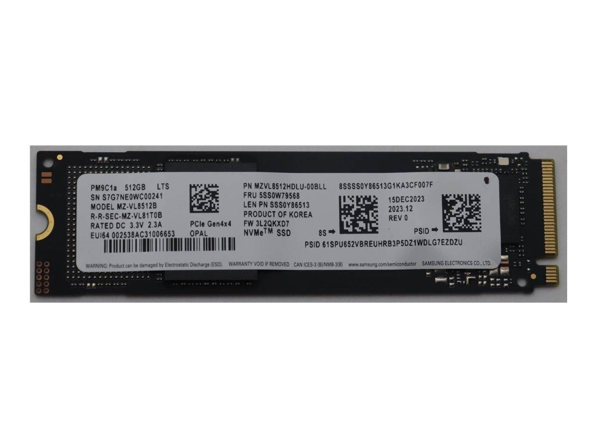 Lenovo SSD 512 GB M.2 2280 LTS PCIe4x4 SAM OP