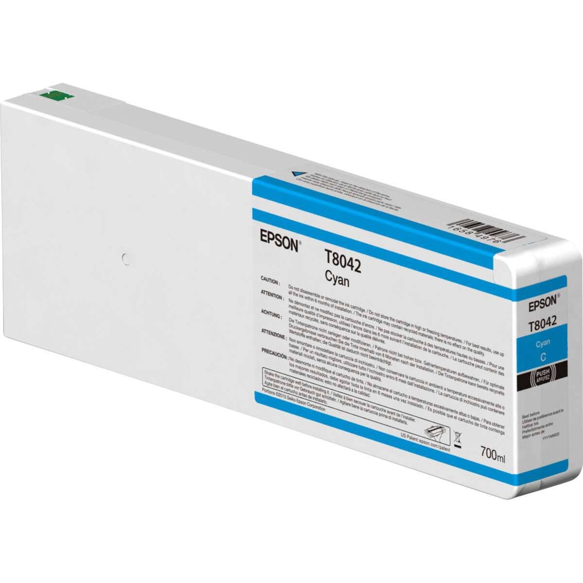 Epson T55K2 - 700 ml - Cyan - original - Tintenpatrone