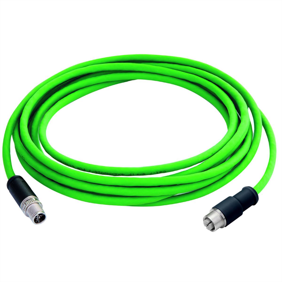 TELEGÄRTNER STX M12x1-M12x1 VL X-kod. Cat.6A, CP01CS02B-SFTP2607C7-1PUR-A0500, 5m