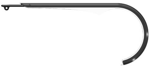Herrmans Kettenschutz Slim 38t - schwarz transparent