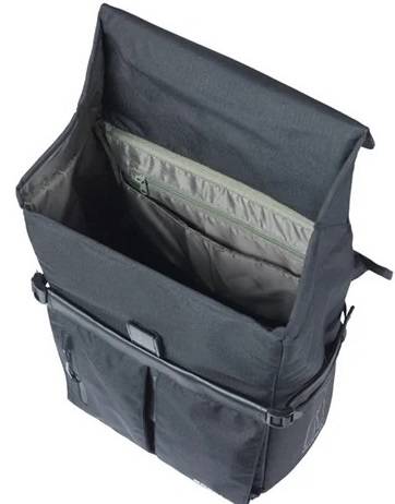 Basil Fahrrad-Umhängetasche Move Mik Studs 14 Liter 14 x 24 x 34 cm – Schwarz