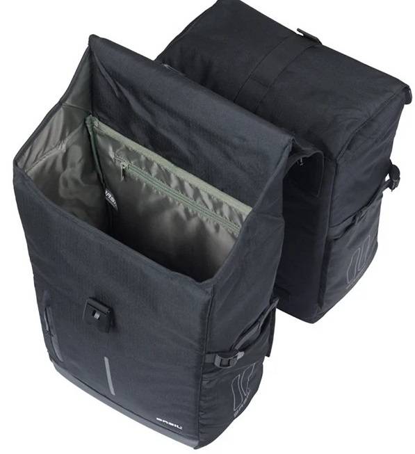 Basil Bag Move Double Aim schwarz | 30l
