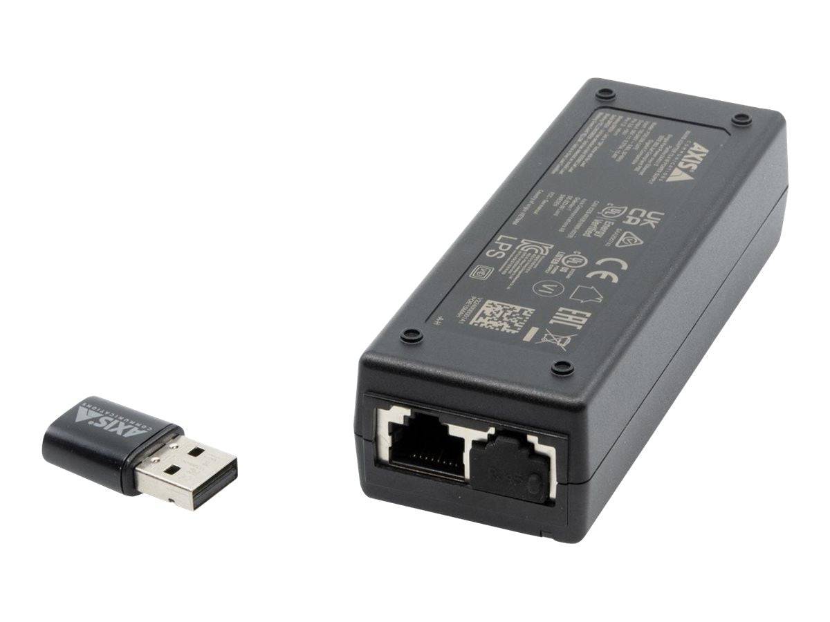 Axis TM1901 WIRELESS KIT for AXIS M1075-L Box Camera. INCL a wireless adapter and a pwr injector f/AXIS UK BOX CAMERA.