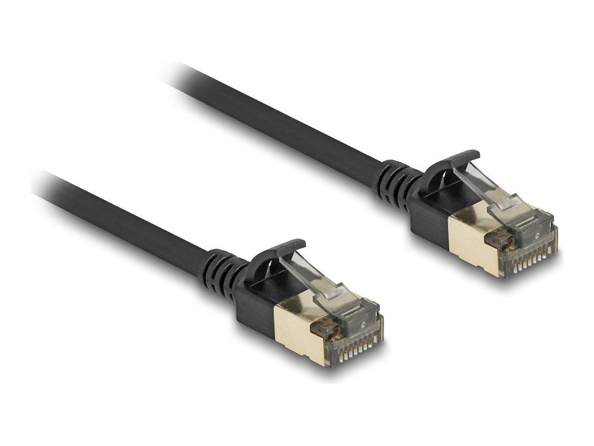 Delock Netzwerkkabel - RJ-45 (M) zu RJ-45 (M) - 3 m - 4.5 mm - F/FTP - CAT 8.1 -