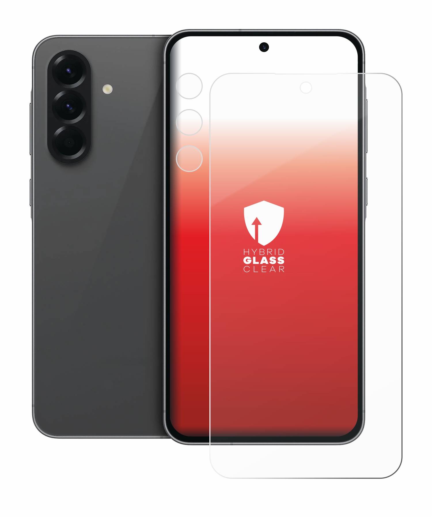 upscreen Flexible Schutz Glas Folie für Motorola Moto E32 Schutzglas 9H Hybridglas Klar