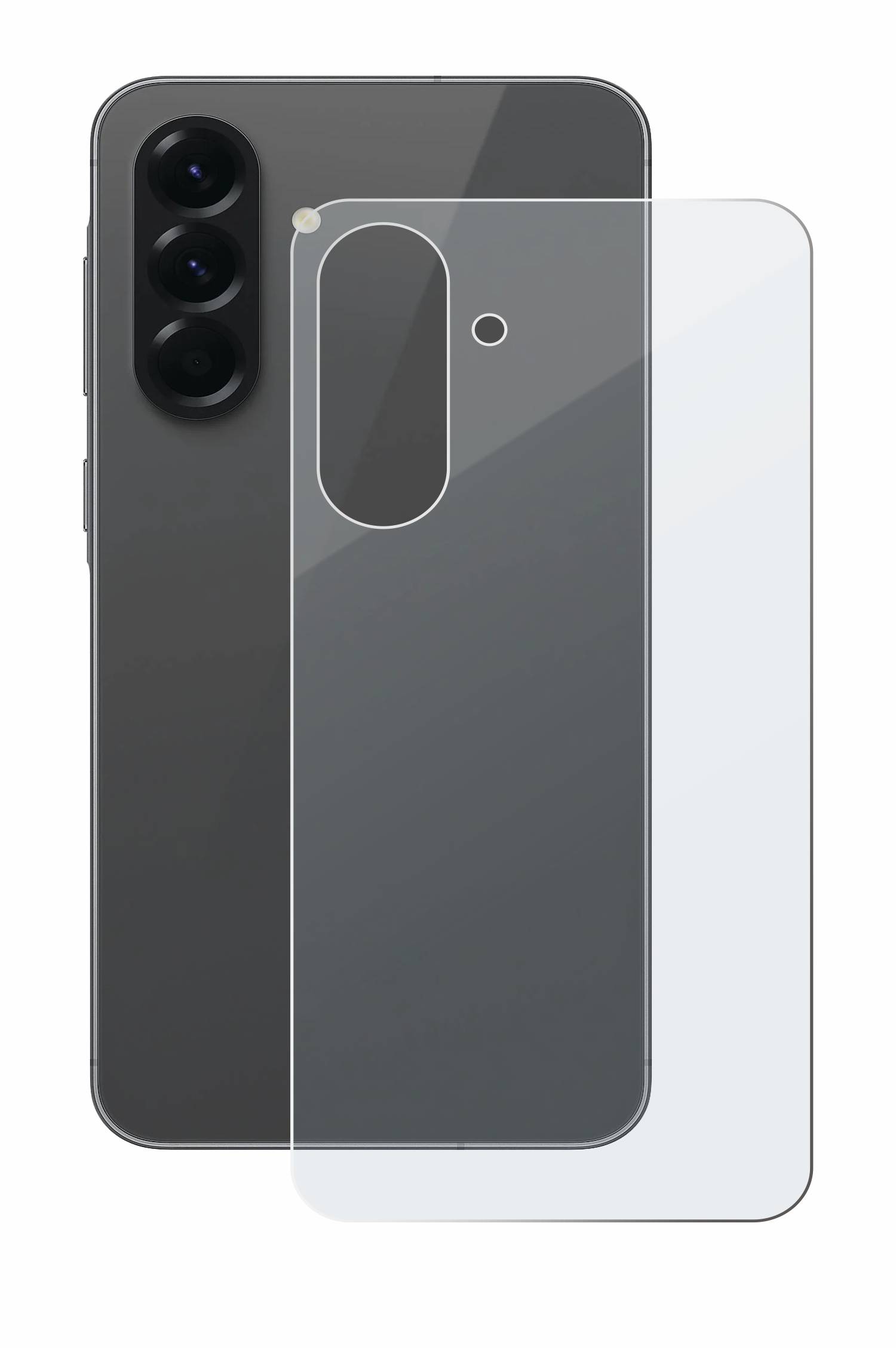 upscreen Flexible Schutz Glas Folie für Oscal C60 Schutzglas 9H Hybridglas Matt Entspiegelt