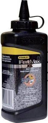 Schlagschnurkreide FatMaxXtreme 225g schwarz Stanley