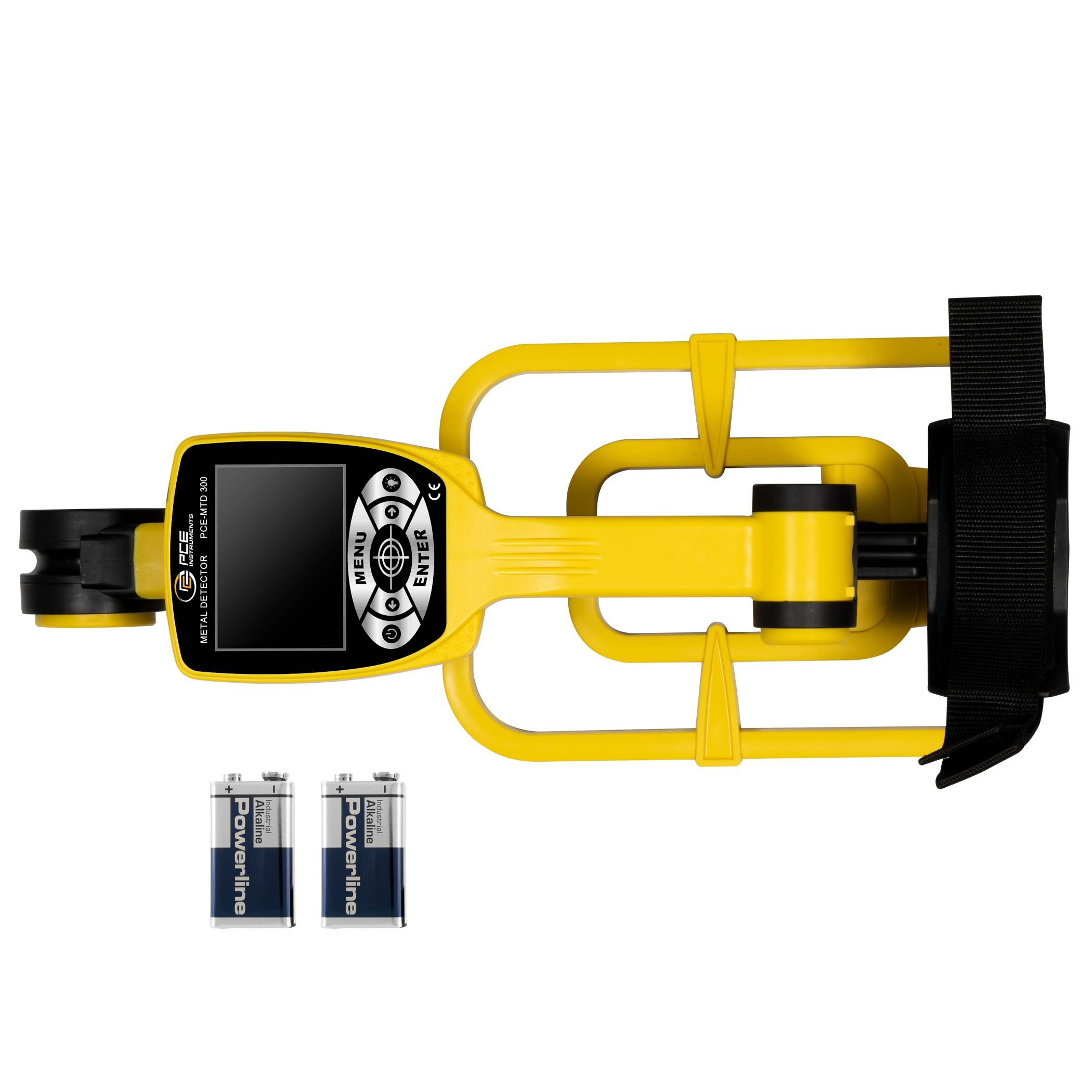 PCE Instruments Metalldetektor PCE-MTD 300 |Suchtiefe (max.) 18cm |5 Erkennungsmodi |Kopfhöreranschluss |Faltbar