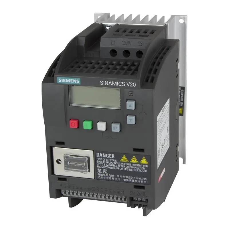 Siemens SINAMICS V20 6SL3210-5BE22-2CV1 3AC 400V 2,2kW FILTER C3 47-63Hz