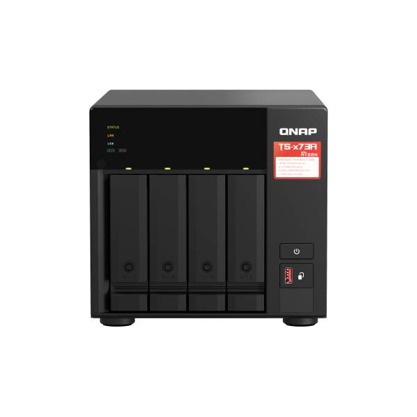 QNAP TS-473A - NAS-Server - 4 Schächte - SATA 6Gb/s