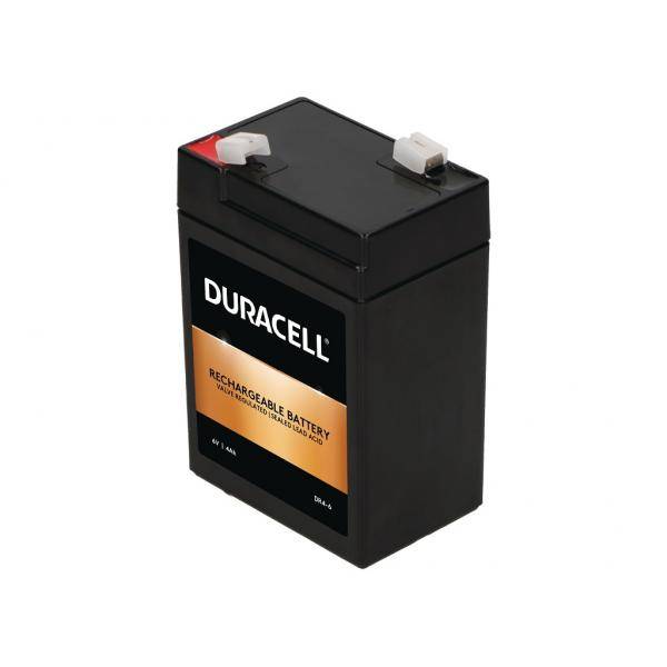 Duracell 6V 4Ah VRLA Security Battery Security & Alarm Systems
