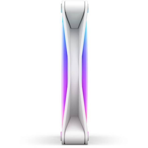NZXT F140 RGB DUO - Gehäuselüfter, Weiß (140mm, 20x LED) RF-D14SF-W1