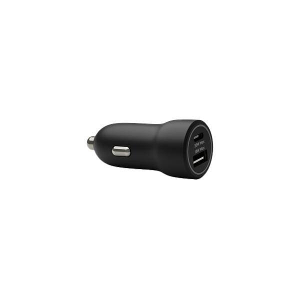 dbramante1928 Autoladegerät Re-charge USB-C+ USB-A Schwarz