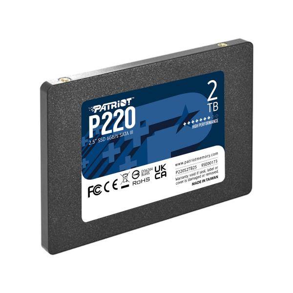 Patriot Memory P220 2TB SSDs Interne