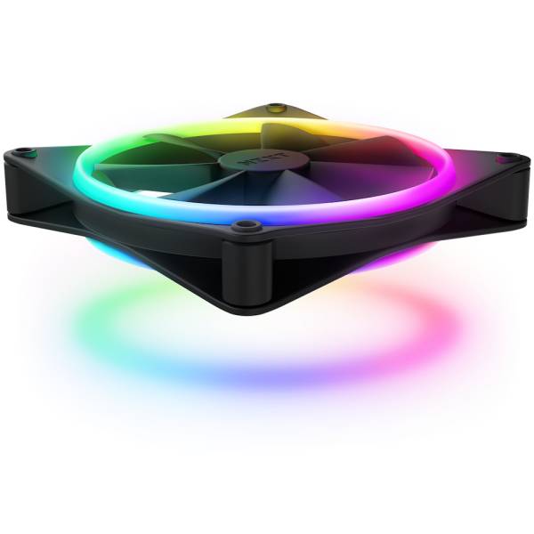 NZXT F140 RGB DUO - Gehäuselüfter, Schwarz RF-D14DF-B1