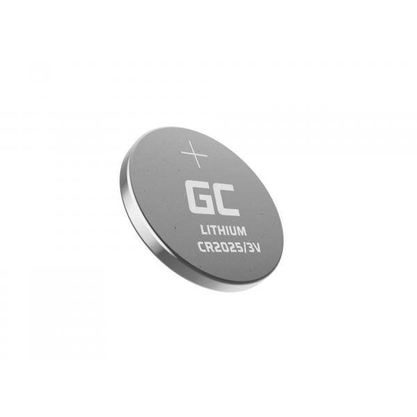 Green Cell XCR04, Einwegbatterie, CR2025, Lithium, 3 V, 10 Stück(e), 160 mAh