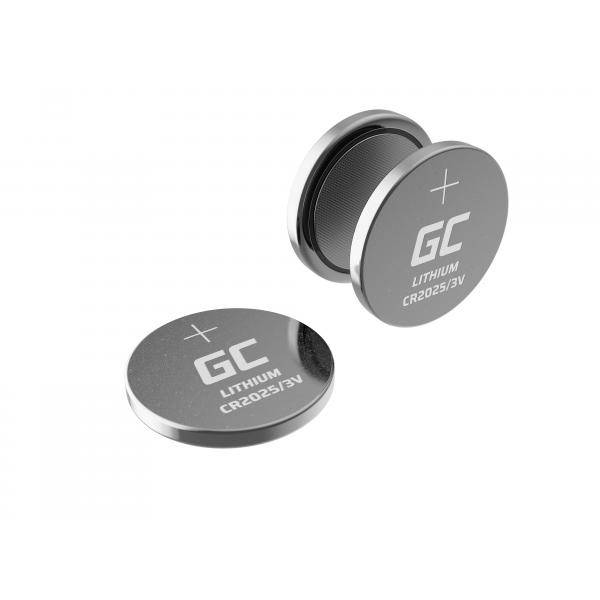 Green Cell XCR04, Einwegbatterie, CR2025, Lithium, 3 V, 10 Stück(e), 160 mAh