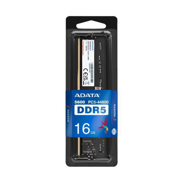ADATA AD5U560016G-S, 16 GB, 1 x 16 GB, DDR5, 5600 MHz, 288-pin DIMM
