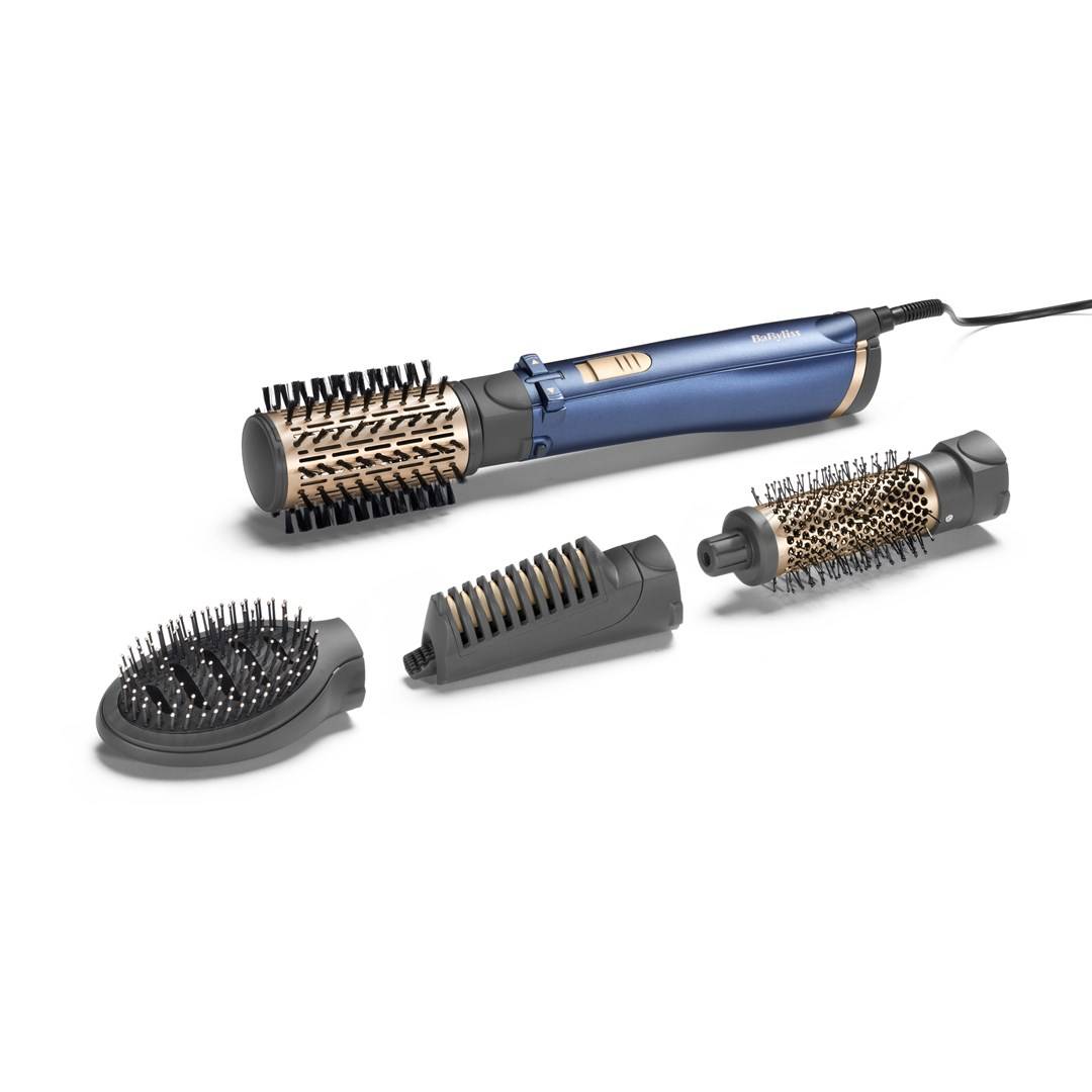 BaByliss AS965E, Heißluftbürste, Warm, Scrollleiste, Alle Haare, Lang, Medium, trockenes Haar