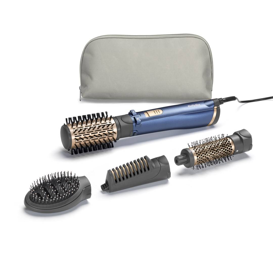 BaByliss AS965E, Heißluftbürste, Warm, Scrollleiste, Alle Haare, Lang, Medium, trockenes Haar
