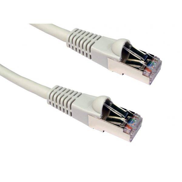 Cables Direct 1m CAT6a, M - M, 1 m, Cat6a, S/FTP (S-STP), RJ-45, RJ-45, Grau