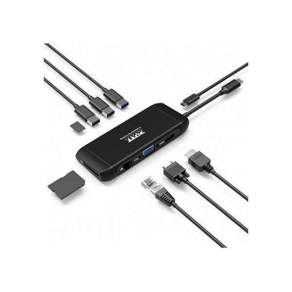 PORT DESIGNS - PORT connect - Dockingstation - USB-C - HDMI, VGA